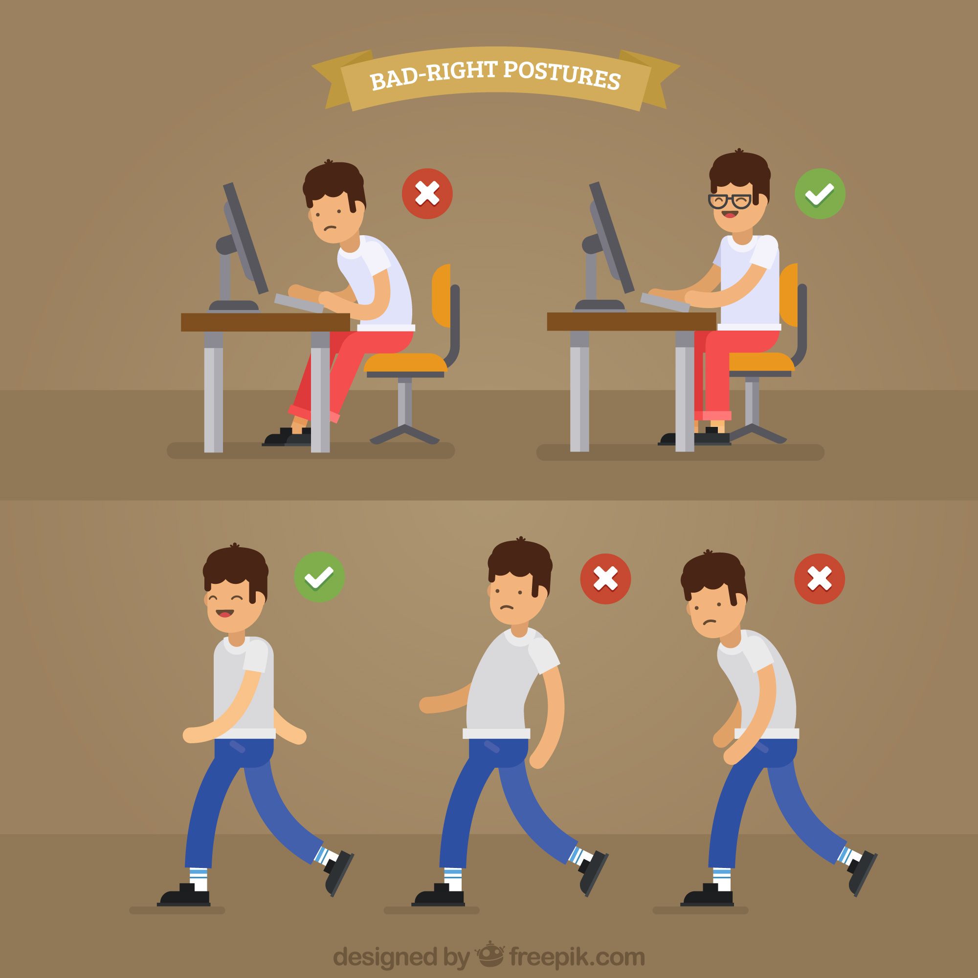 Bad save. No physical exercises vector. Exercises vector image.