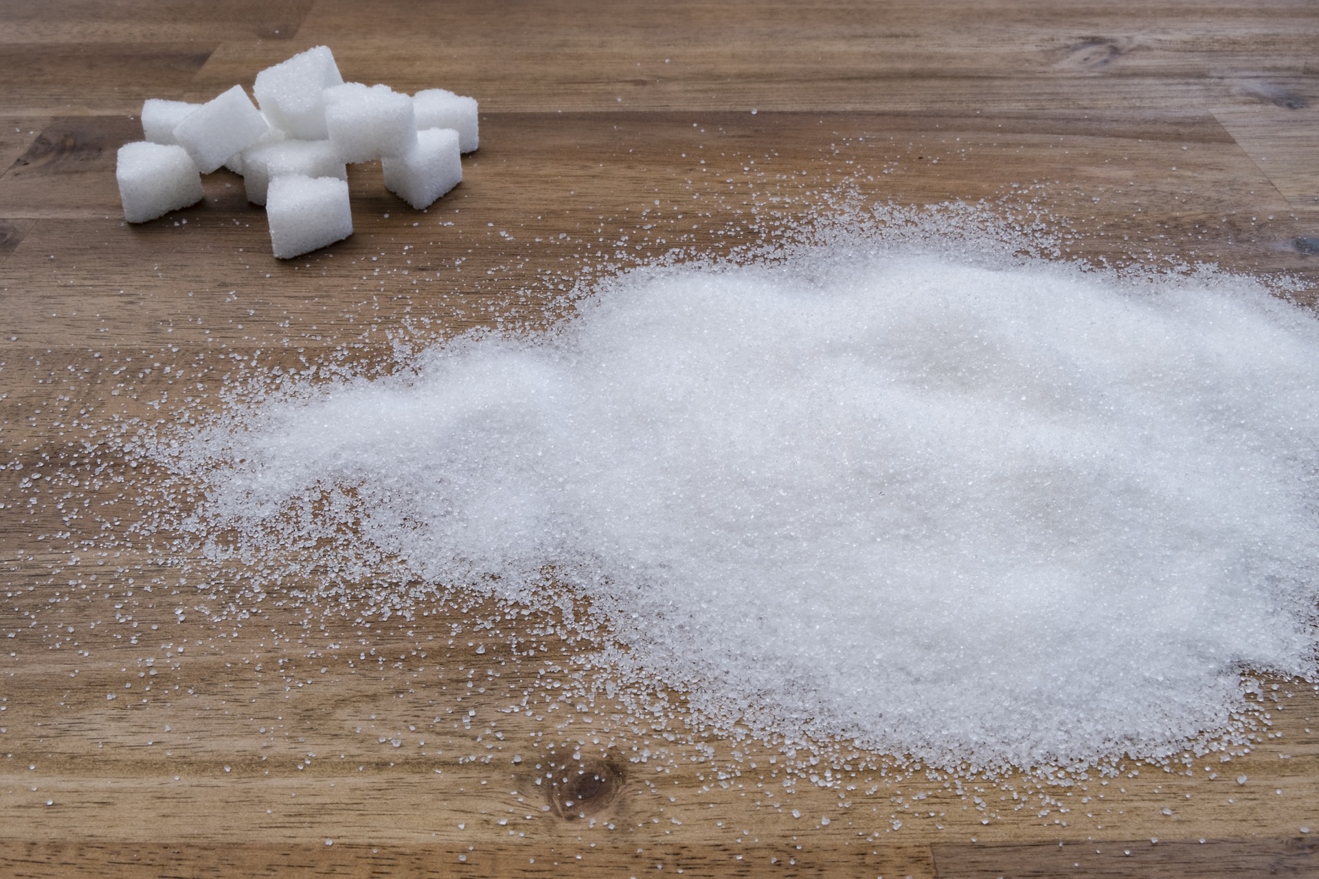 Cutt-off sugar to lose weight