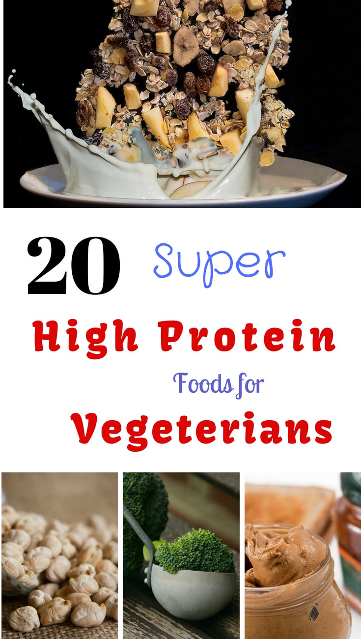 20 Super high protein vegan vegetarian foods
