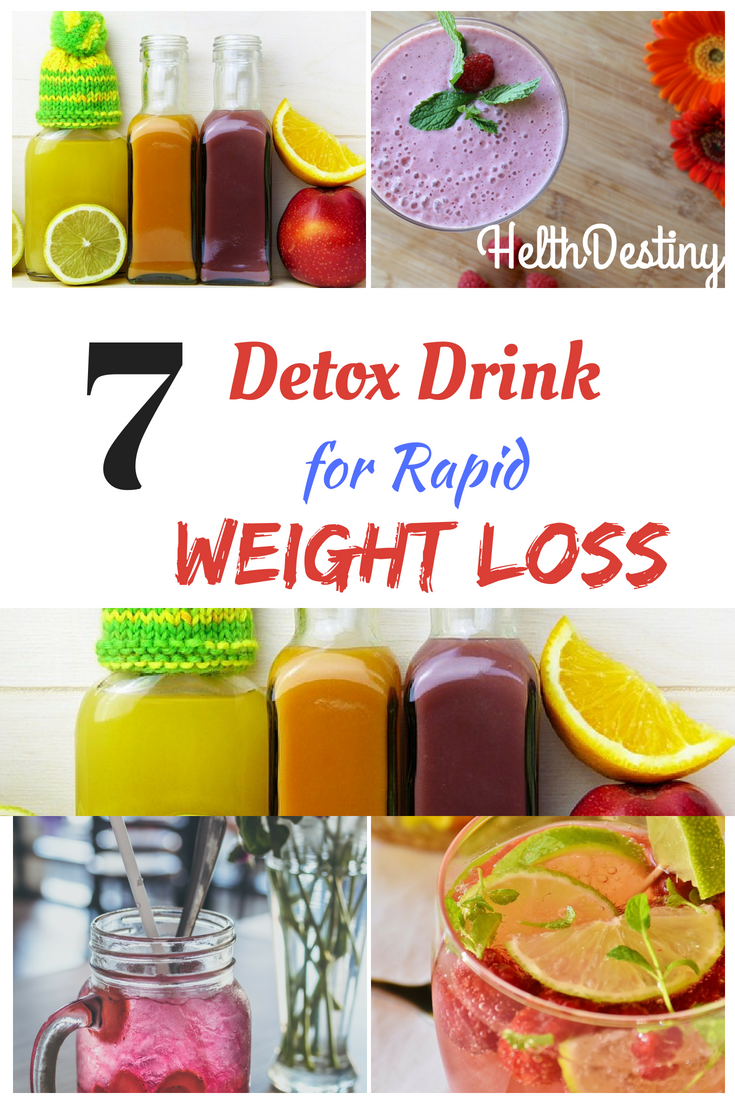 7 Detox water for weight loss