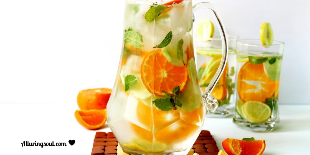 7 Detox Water Recipes for Clear skin