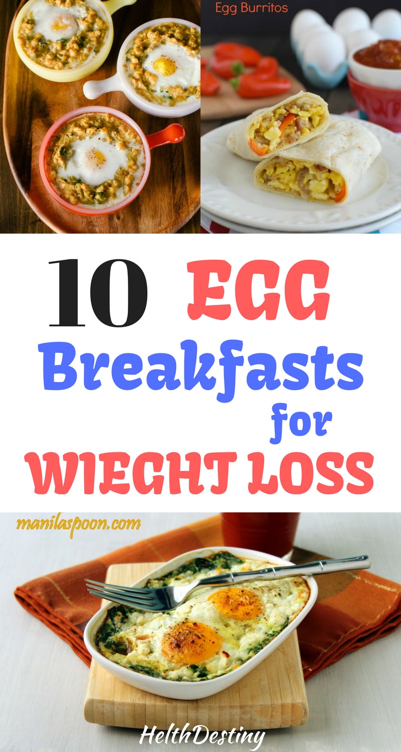Egg Breakfast Recipes for Weight Loss