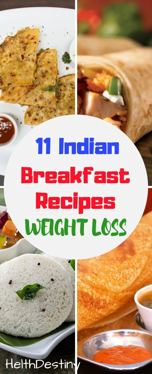Indian Breakfast recipe for weight loss - HelthDestiny